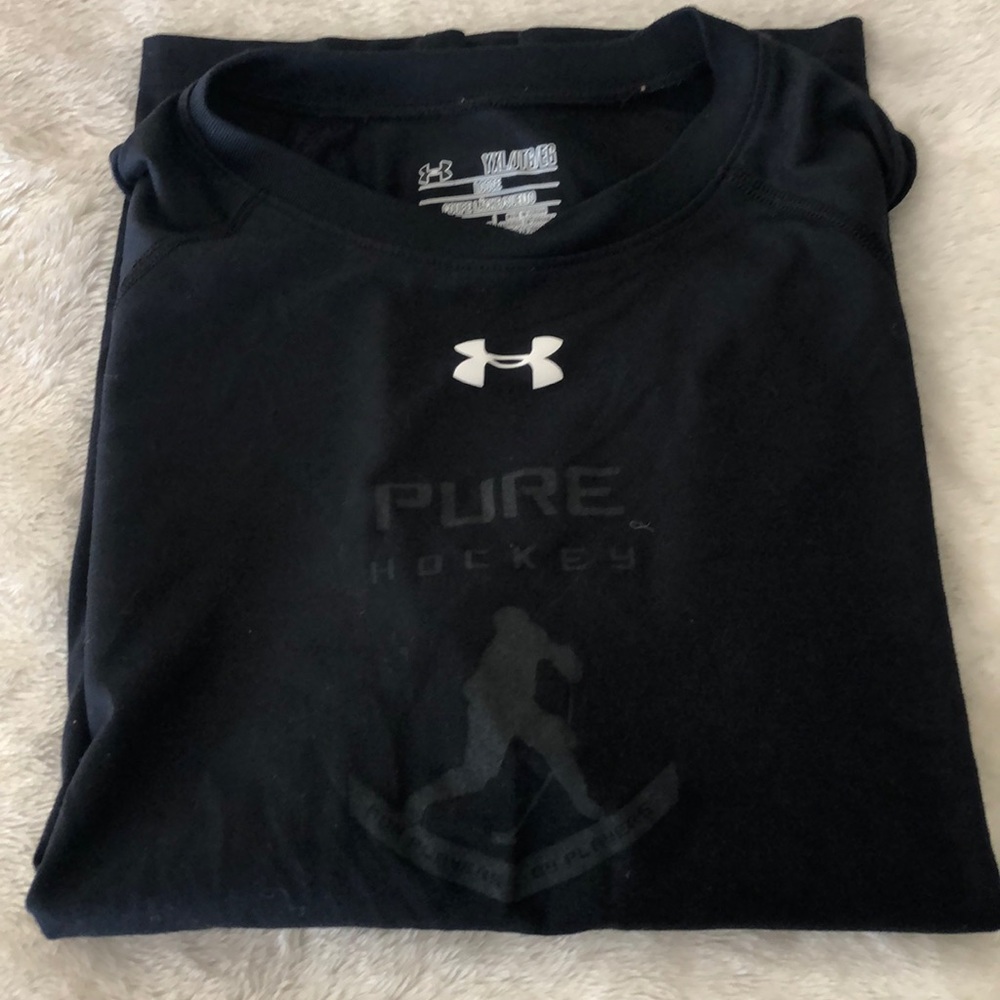 Pure hockey under amour youth XL - black